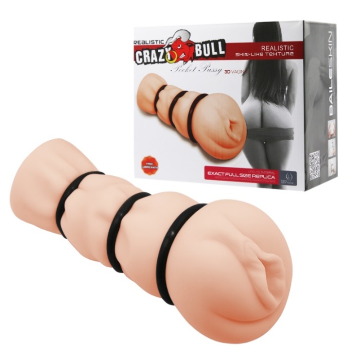 16 Cm Süper Gerçekçi 3D Realistik Suni Vajina