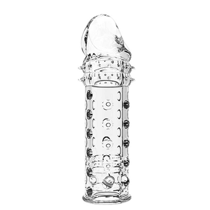 Penextender Tırtıklı Saydam Penis Kılıfı 16.3 Cm