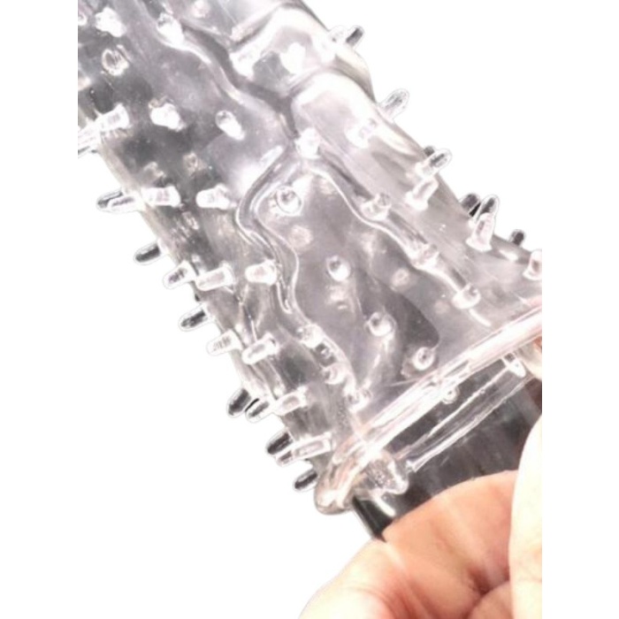 Saydam Tırtıklı Penis Kılıfı