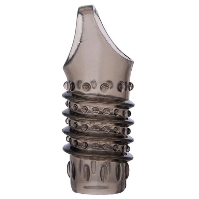 Xlover Penis Extender Kılıfı Tpe Siyah Şeffaf 7.5 Cm