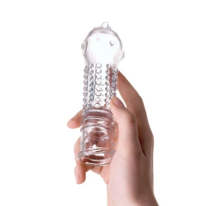 Boyn Penis Kılıfı Tpr  Şeffaf 14.7 Cm