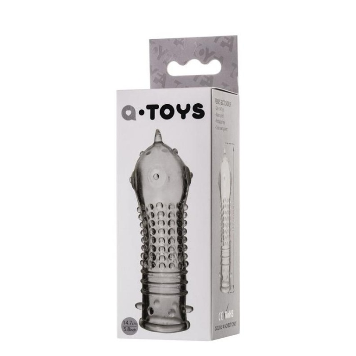Boyn Penis Kılıfı Tpr  Şeffaf 14.7 Cm