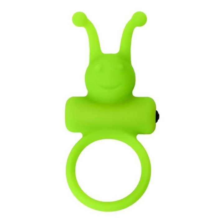 Flik Titreşimli Penis Halkası Yeşil 9.1 Cm