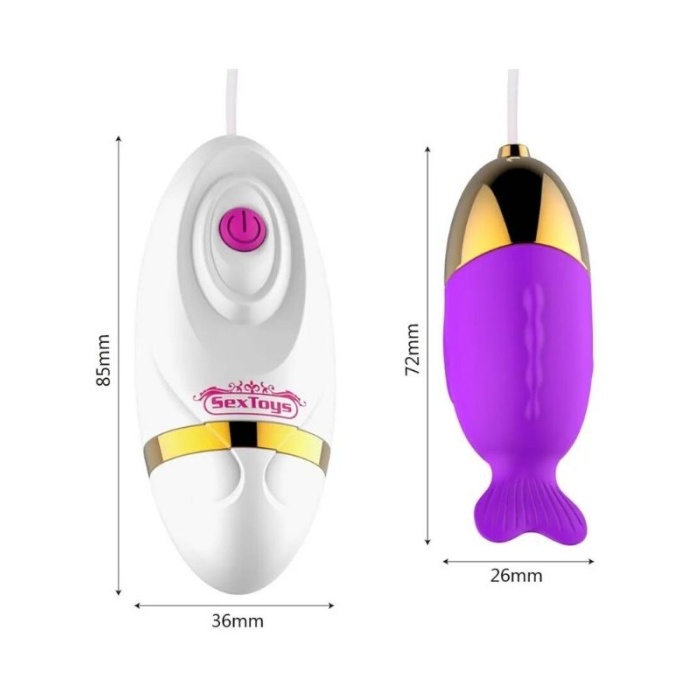 Kumandalı Yumurta Vibratör Fishvibra