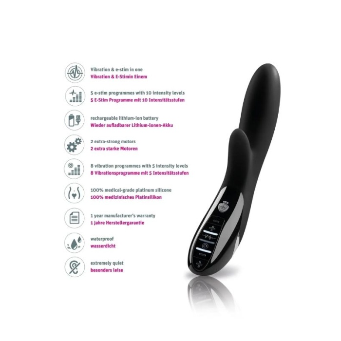 Mystim Daring Danny Elektrikli Vibratör 27 Cm