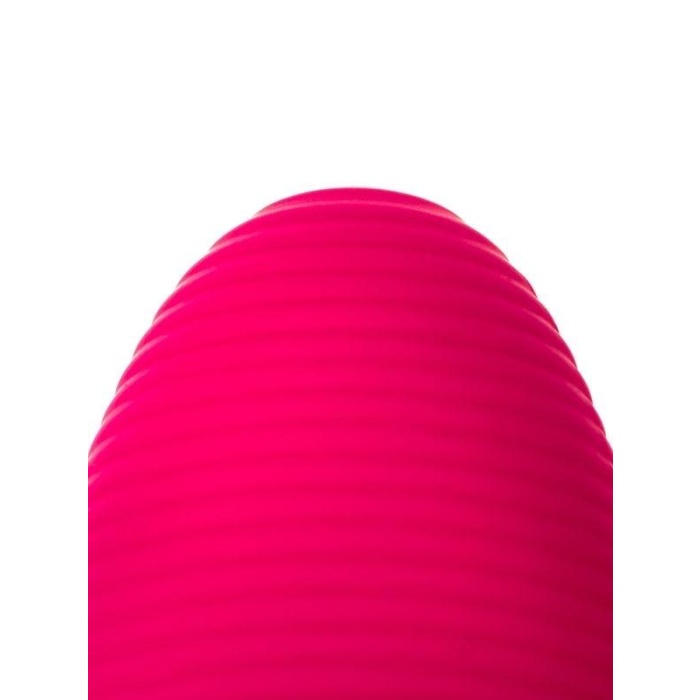 Klitoral Uyarıcılı 20 Modlu Vibratör Silikon Pembe 15 Cm