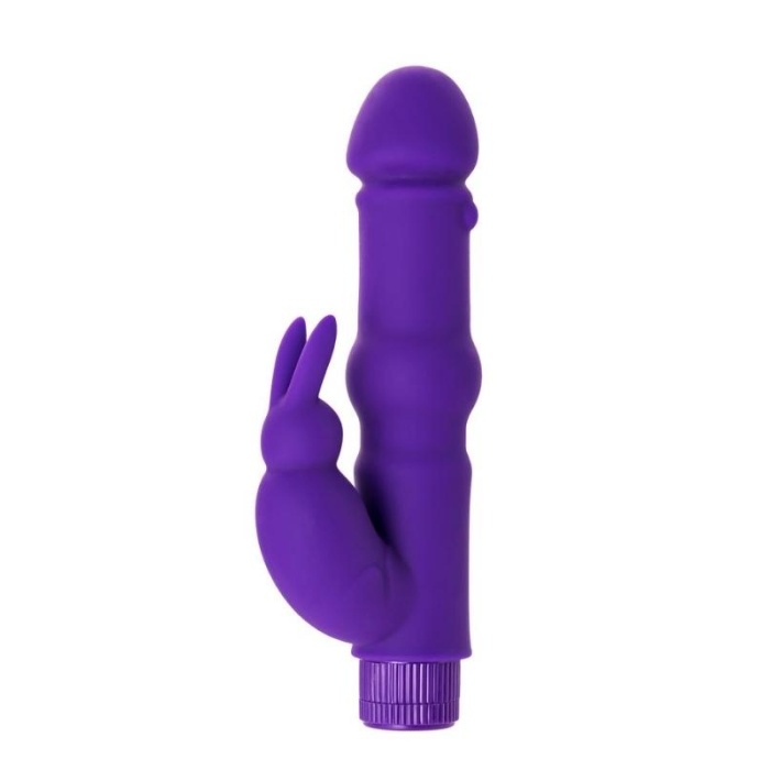 Madby Tavşan Vibratör Mor 18 Cm