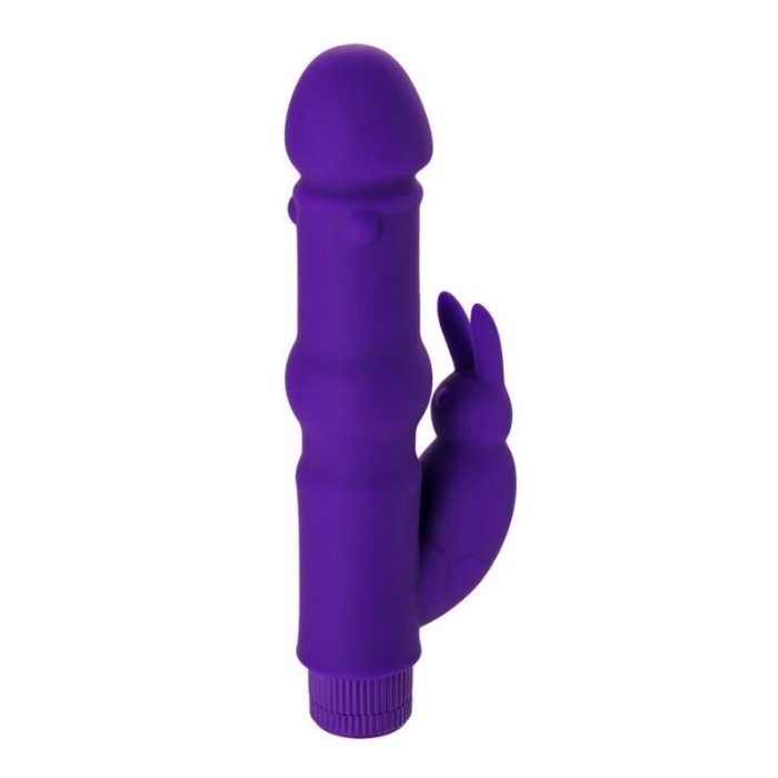 Madby Tavşan Vibratör Mor 18 Cm
