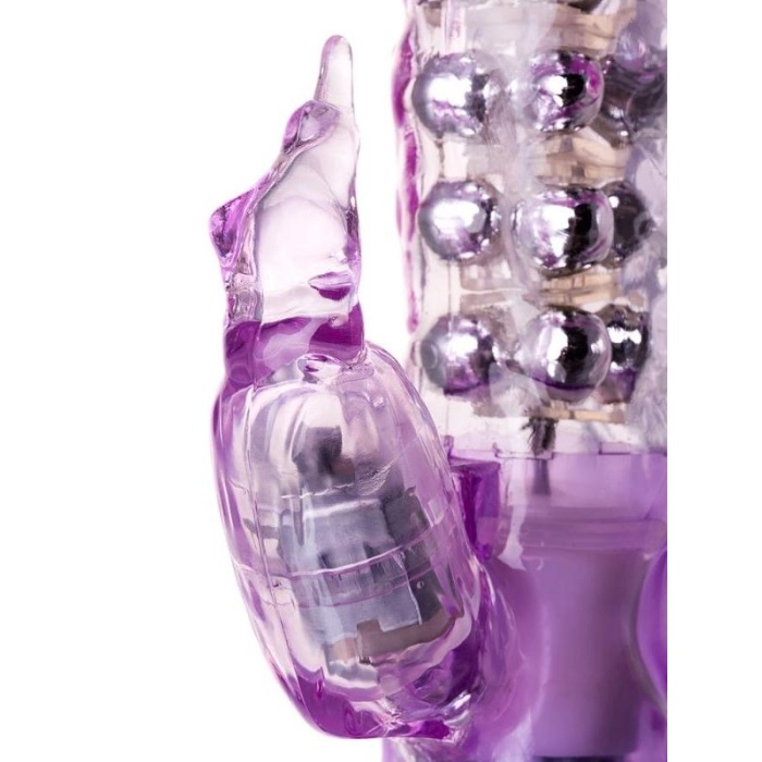 HighTech Klitoral Uyarıcı Vibratör Mor 26.5 Cm