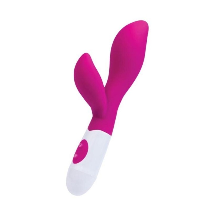 Lilu Klitoral Uyarıcı Vibratör Silikon Pembe 20 Cm