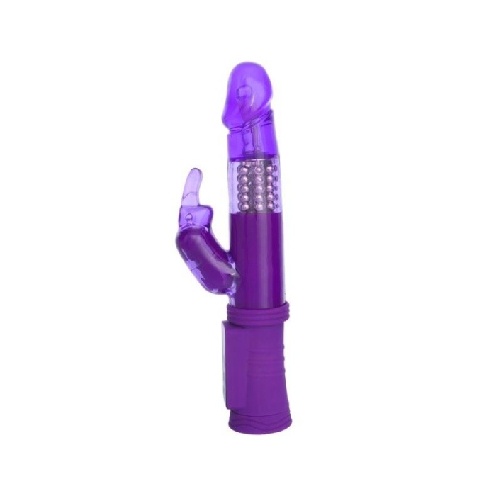 Klitoral Uyarıcı Vibratör Tpr Mor 22 Cm