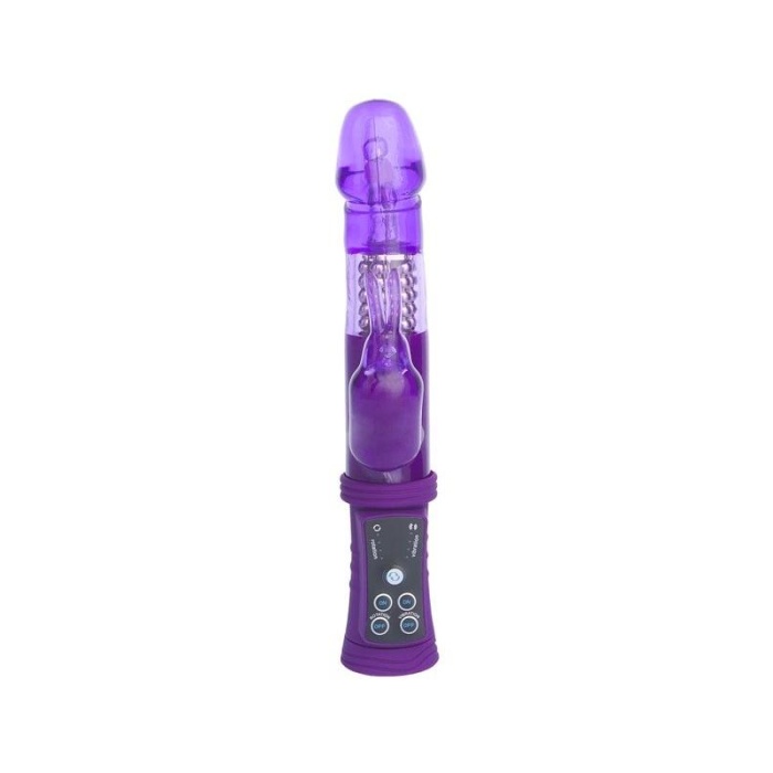 Klitoral Uyarıcı Vibratör Tpr Mor 22 Cm