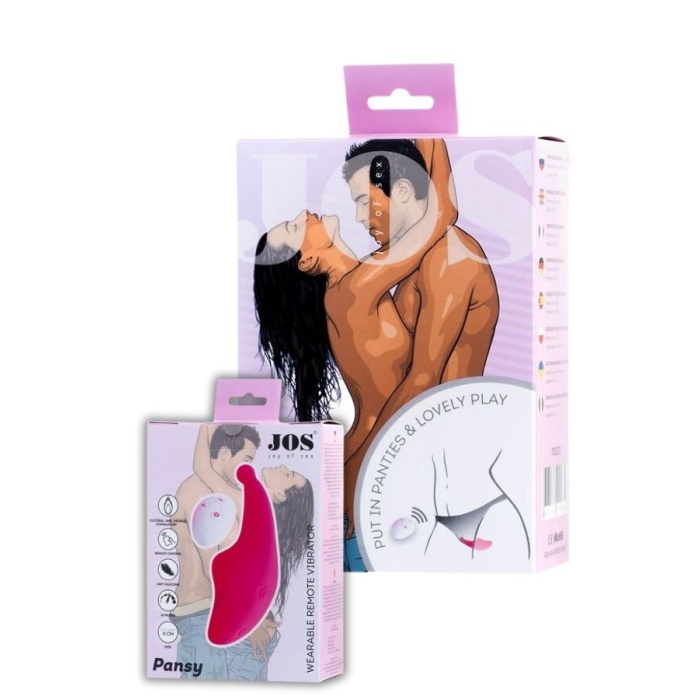 Jos Pansy Uzaktan Kumandalı Clitoral Vibrator