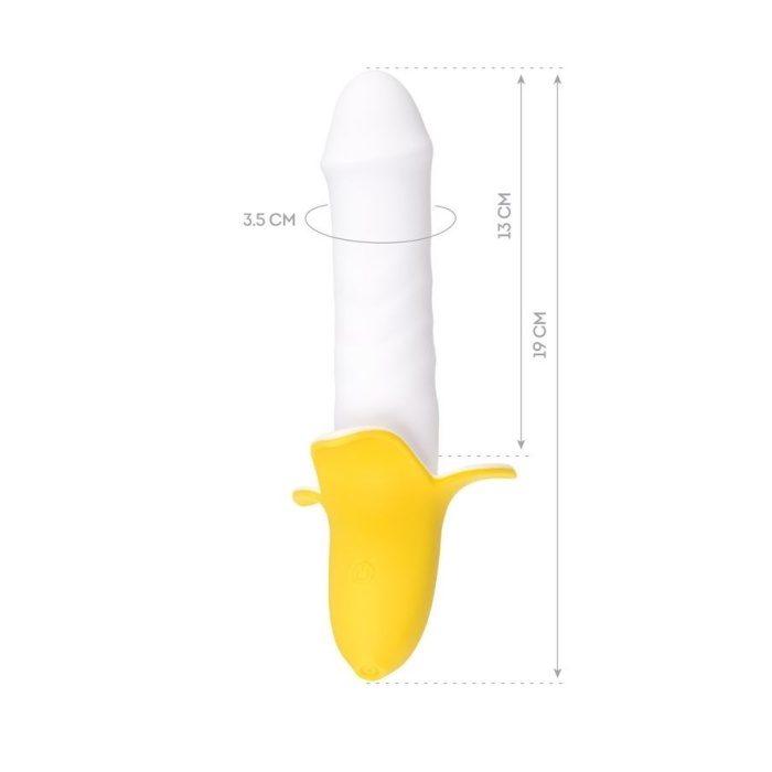 Jos BNana 19 Cm Modern Tasarım Vibratör