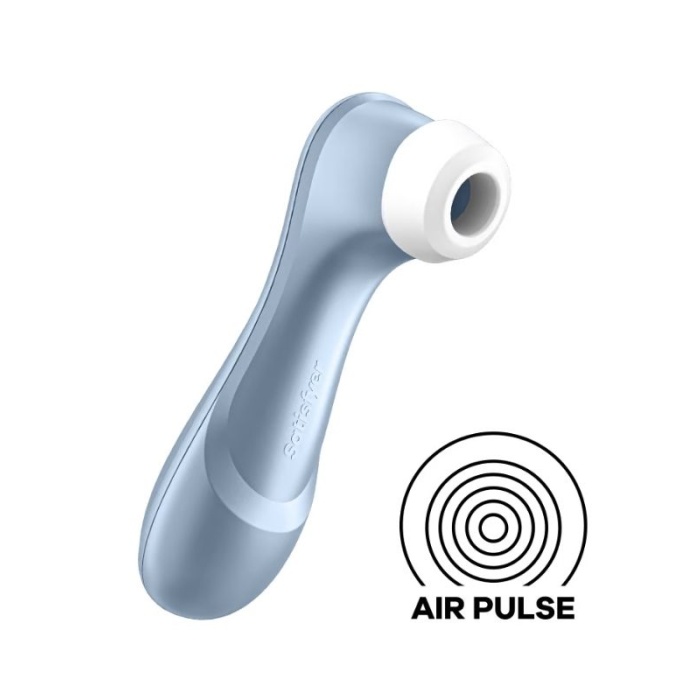 Satisfyer Pro 2 Blue Vakum Dalgalı Klitoris Uyarıcı Vibratör