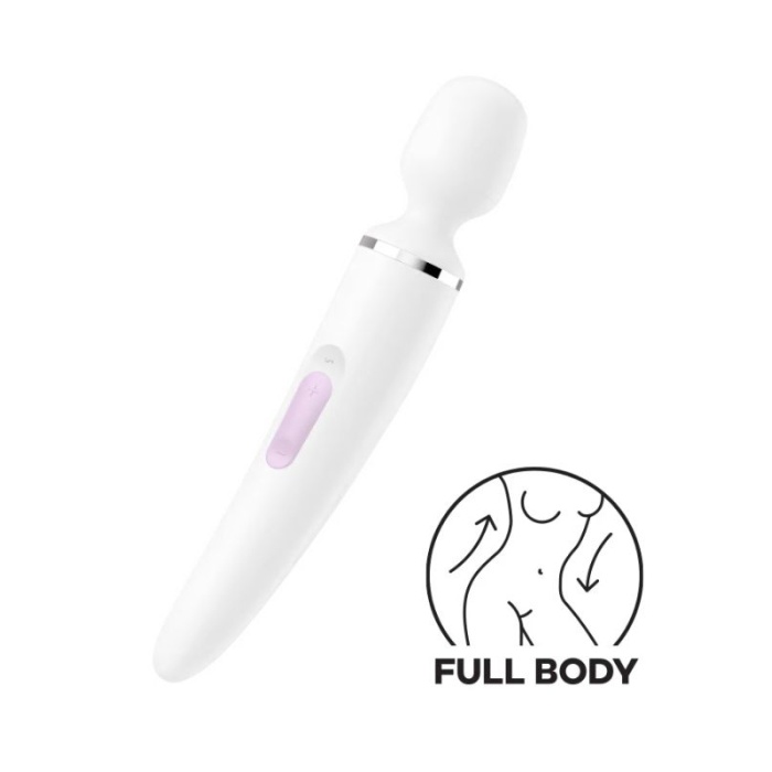 Satisfyer WandEr Woman Beyaz Vibratör 34Cm