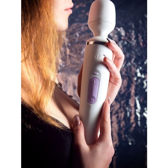 Satisfyer WandEr Woman Beyaz Vibratör 34Cm