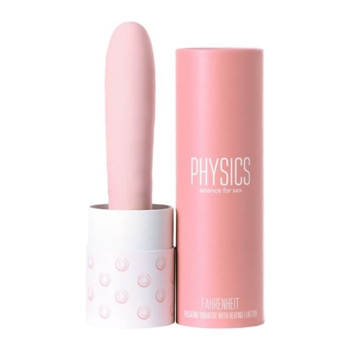 Physics Fahrenheit Titreşimli Isıtmalı Vibratör Pembe 19 Cm