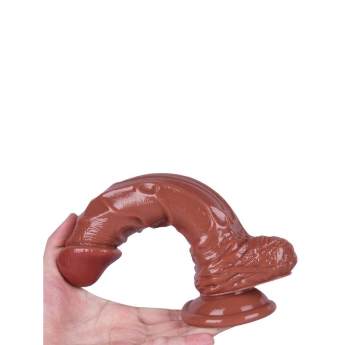 21 Cm Kahverengi Dildo