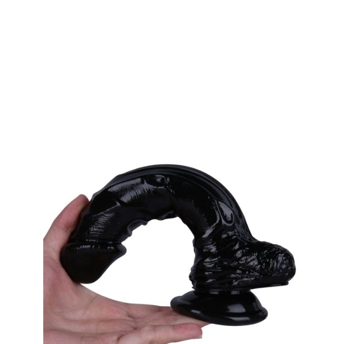21 Cm Sex Shop Siyah Dildo