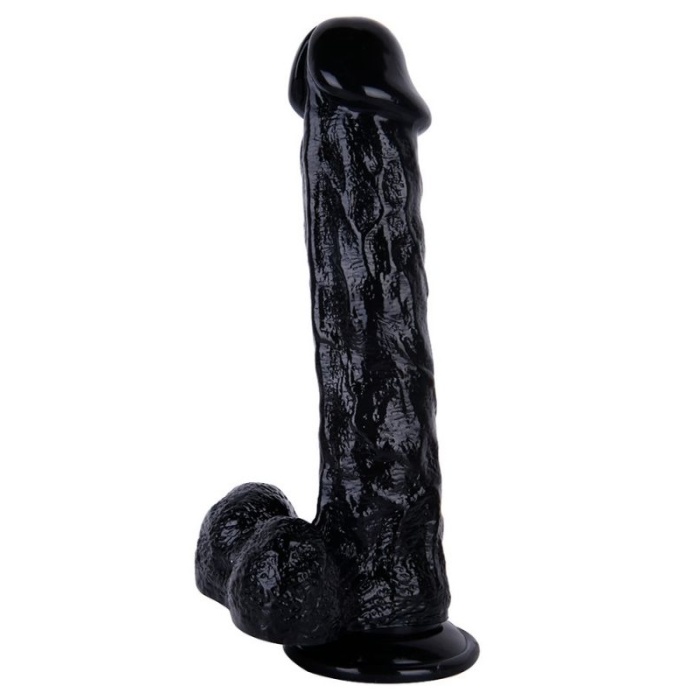 30 Cm Sex Shop Siyah Dildo