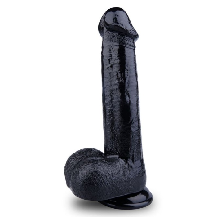 24 Cm Siyah Dildo 5