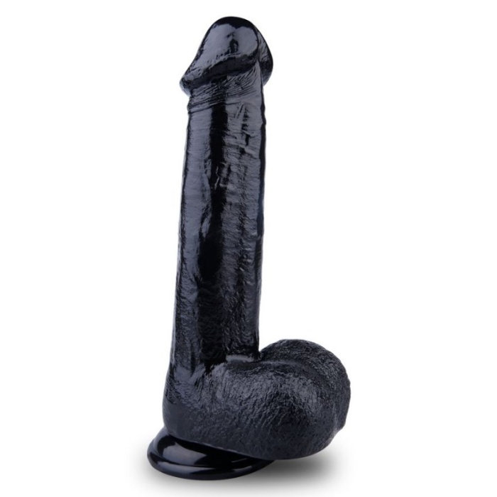 Sex Shop İstanbul 24 Cm Siyah Dildo