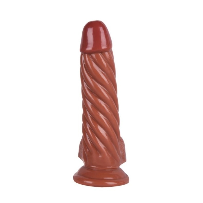 Sex Shop Özel 21 Cm Kahverengi Dildo