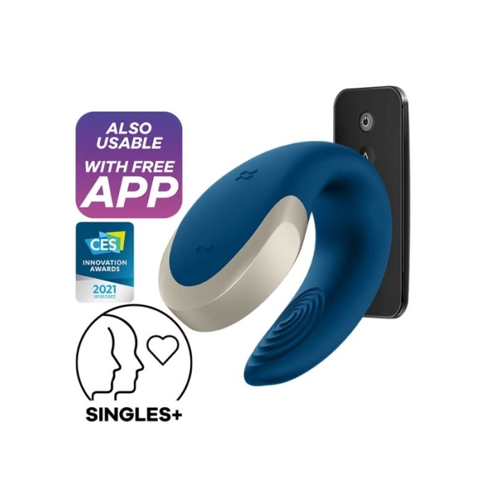 Satisfyer Double Love Telefon Kontrollü Ve Uzaktan Kumandalı Giyilebilir Vibratör