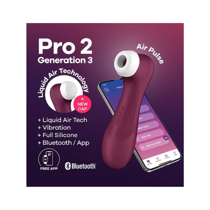 Satisfyer Pro 2 Generation 3 Telefon Kontrollü Vibratör