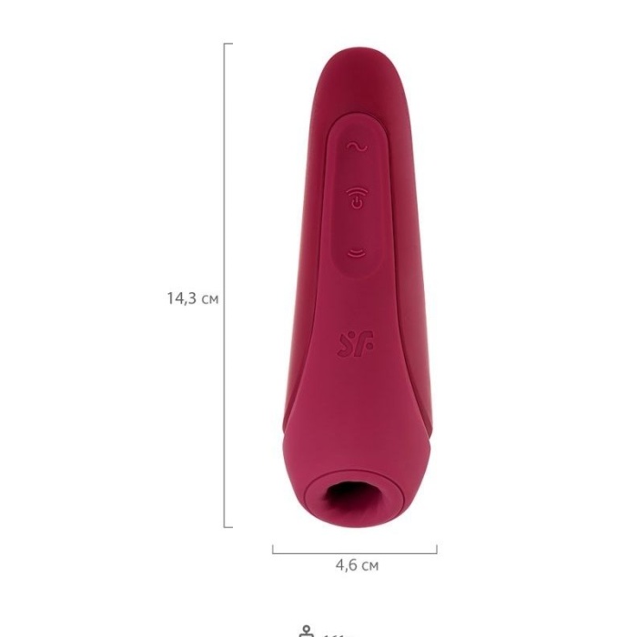 Satisfyer Curvy 1 Telefon Kontrollü Klitoris Vibratörü