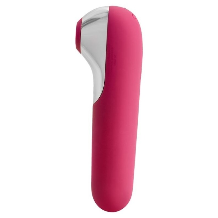 Dual Love Pink Telefon Kontrollü Klitoral Uyarıcı Vibratör