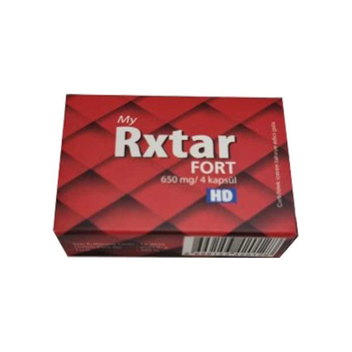 Myrxtar Fort Güçlendirilmiş Formül Bitkisel Kapsül 4Lü Avantaj Paketi