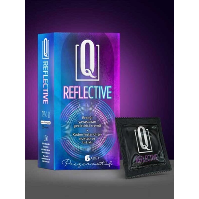 Q Reflective 6Lı Prezervatif