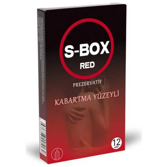 SBox Kabartma Yüzeyli Prezervatif 12Li