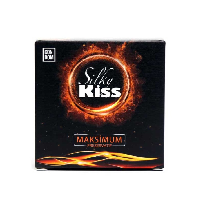Silky Kiss Maximum Tırtıklı Ve Benekli Prezervatif