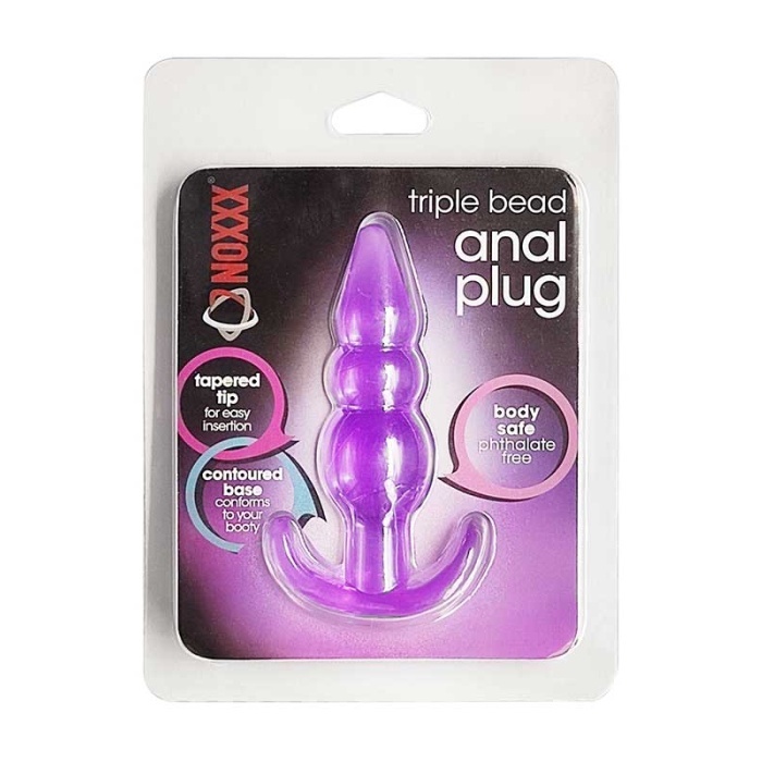 Boğumlu T Şeklinde Anal Plug