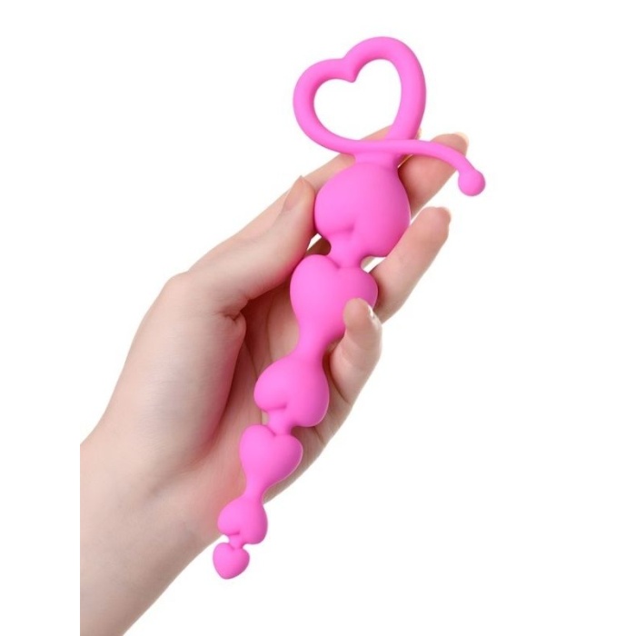 Sweety Anal Zinciri Pembe 18.5 Cm