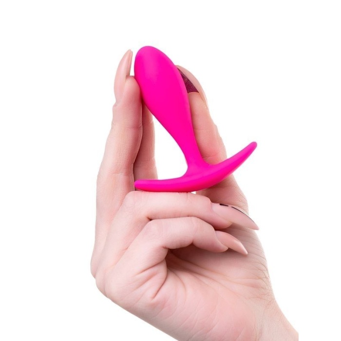 Hub Anal Plug Pembe 7.2 Cm