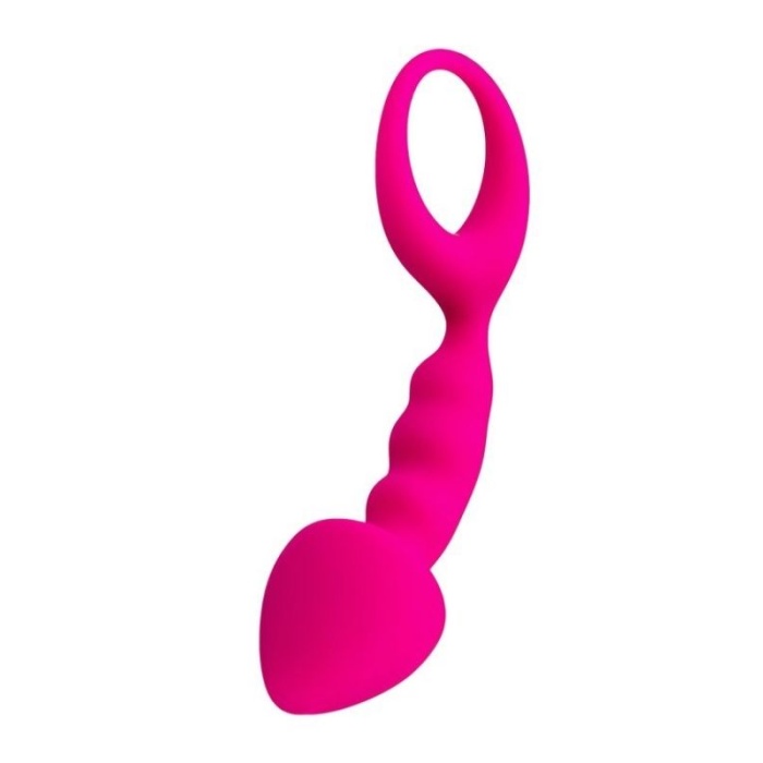 Bong Anal Plug Pembe 12.5 Cm