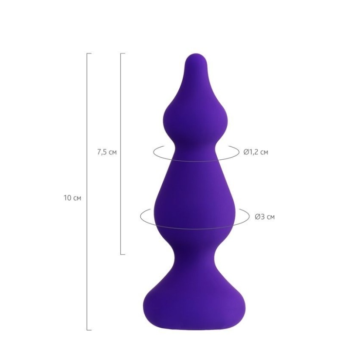 Sholt Anal Plug Mor 10 Cm
