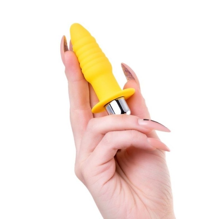 Lancy Anal Plug Sarı.11 Cm