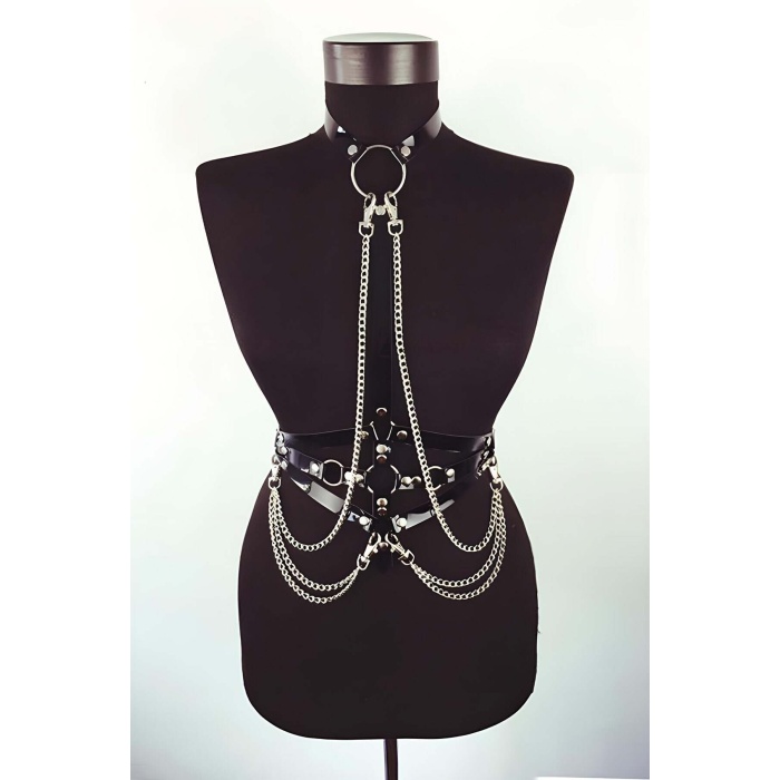 Sex Shop İstanbul Belden Zincirli Özel Harness