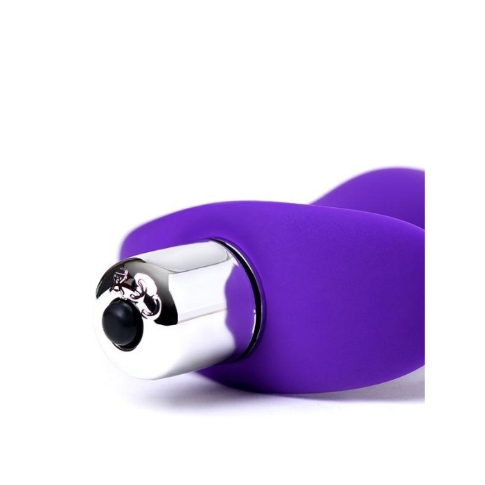 Anal Vibro Plug Beden L  Mor 14 Cm
