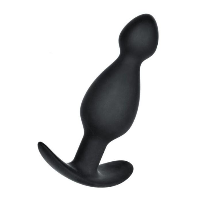 Anal Plug Boyut M Silikon Siyah 11.5 Cm