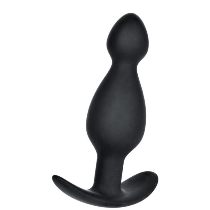 Anal Plug Boyut M Silikon Siyah 11.5 Cm