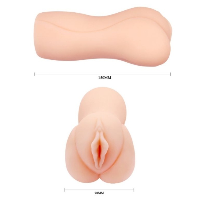 15 Cm 3D Dual İç Yapılı Suni Vajina