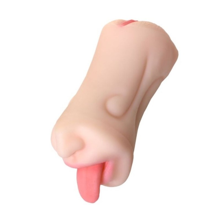 Masturbator Realistik Fruity Ağız Ve Vajina Tpe Ten 19 Cm
