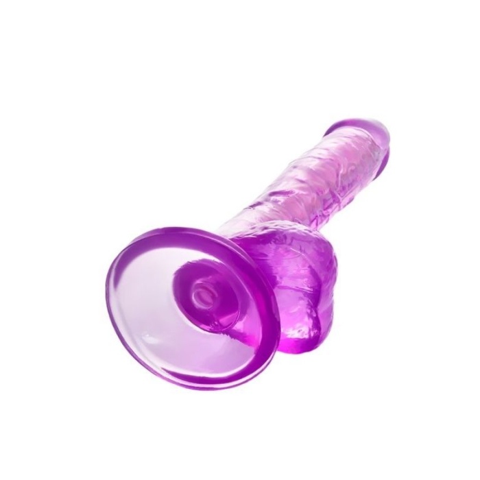 Kıkırdaklı Jel Dildo Celiam. Tpe. Mor. 20.5 Cm