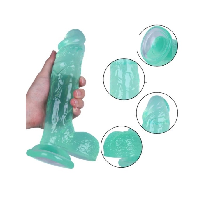 24 Cm Yeşil Dildo